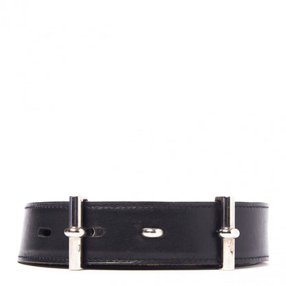 Hermes Box Togo 32mm Belt 105 Black Gold 1 of 5