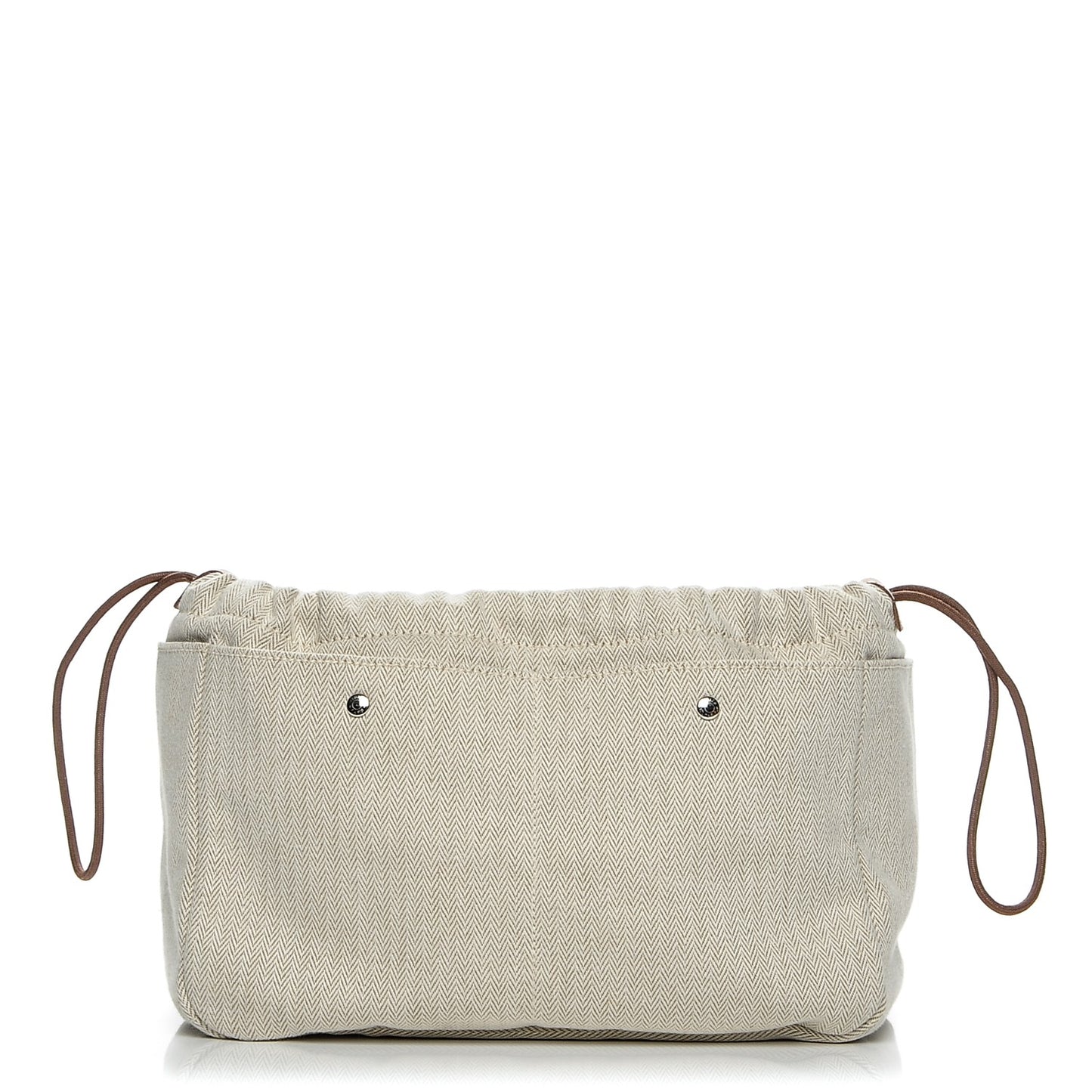 Canvas Barenia Fourbi 25 MM Pouch Naturel Fauve
