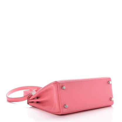 Hermes Swift Kelly Retourne 25 Rose Azalee 5 of 38