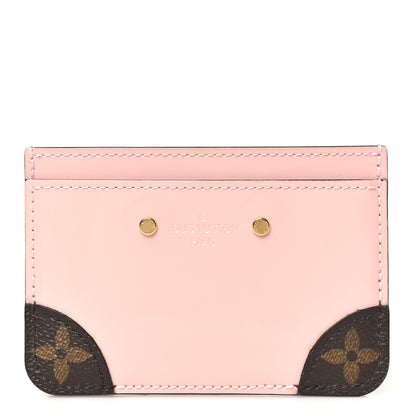 Louis Vuitton Patent Miroir Venice Card Holder Rose Ballerine 1 of 7