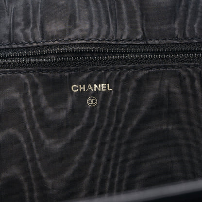 Chanel Caviar Large Timeless CC Cosmetic Pouch Clutch Black 6 of 11