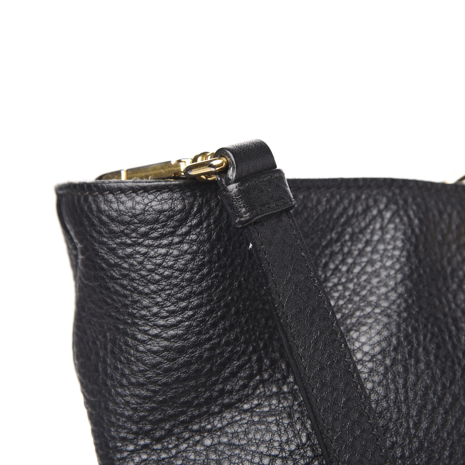Prada Vitello Daino Tote Black 13 of 13