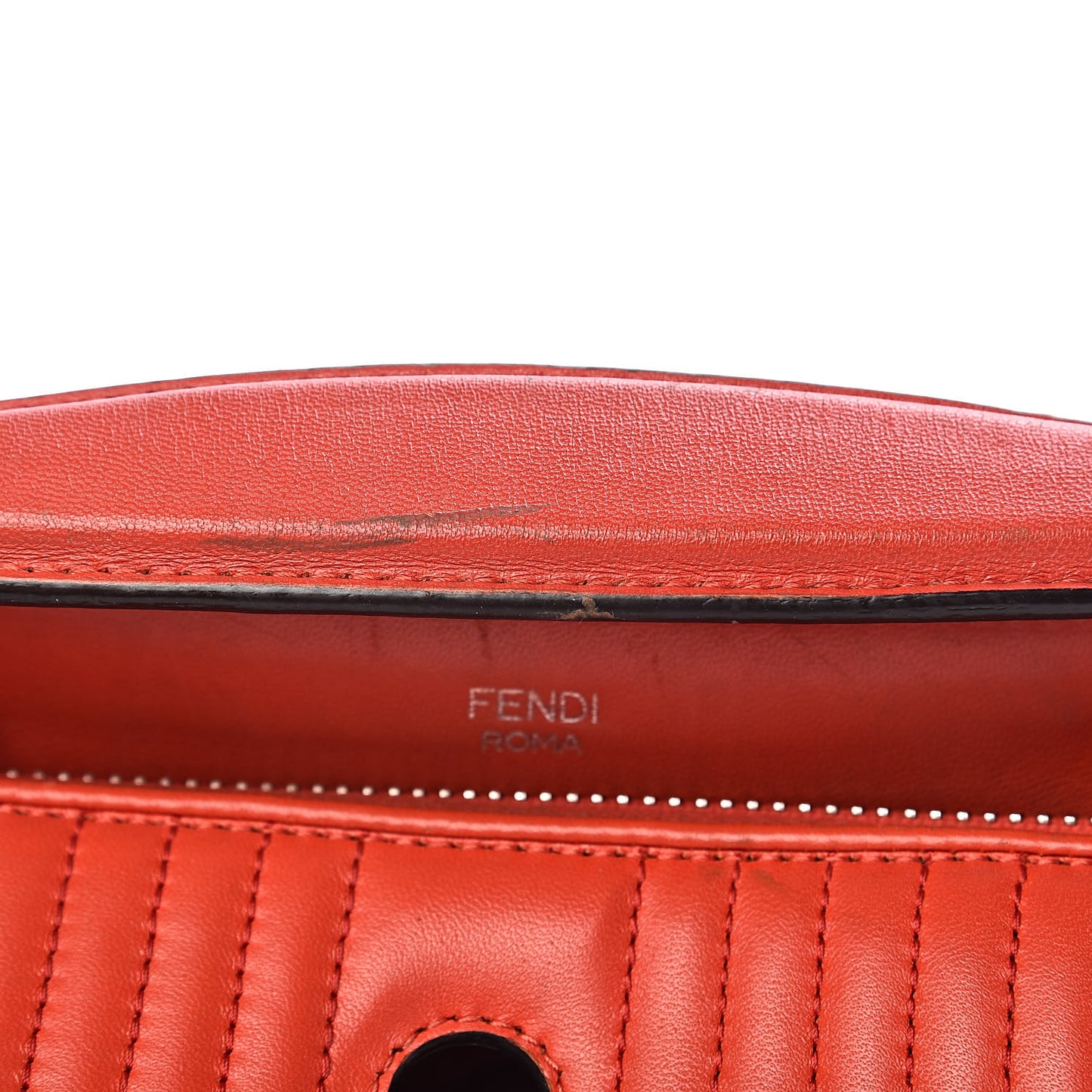 Shiny Nappa Trapuntata Small DotCom Click Top Handle Chain Satchel Papavero