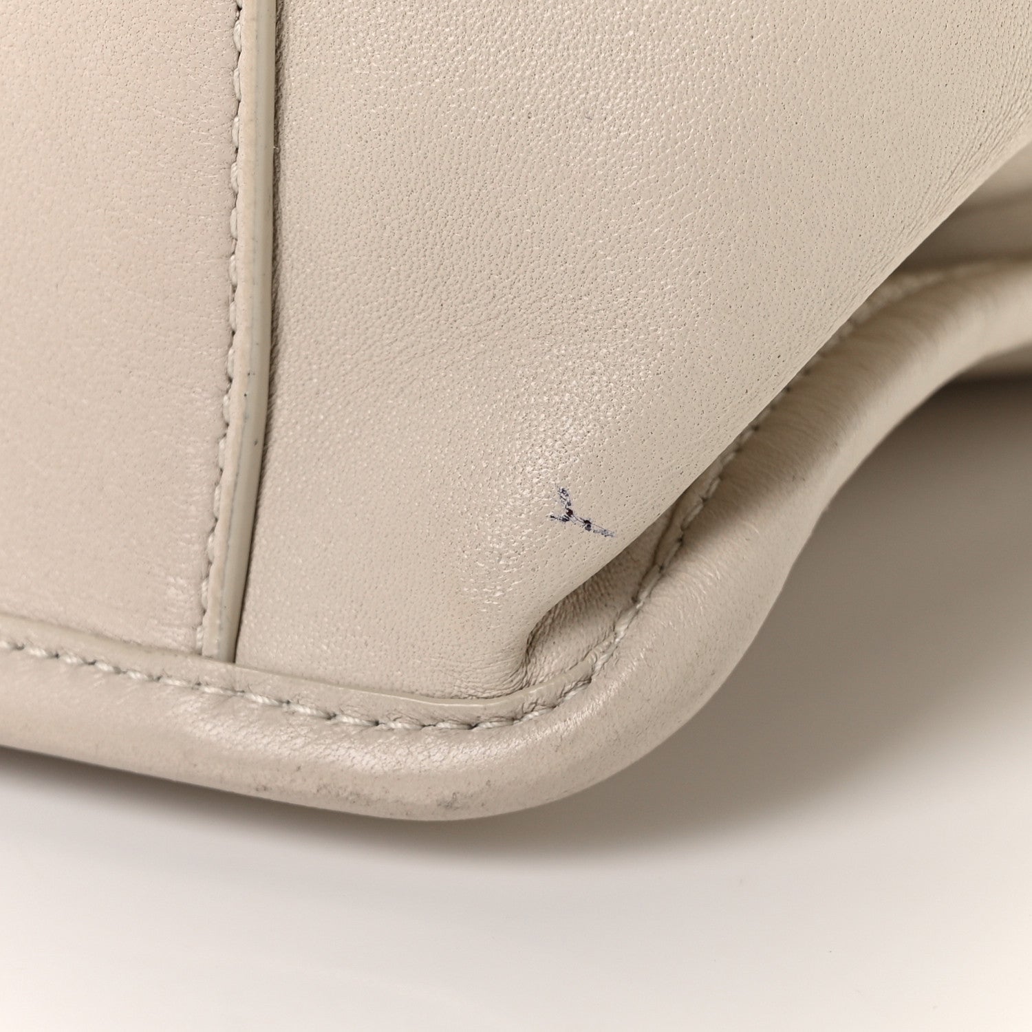Saint Laurent Lambskin Matelasse Monogram Medium Niki Chain Satchel Nude Powder 12 of 12