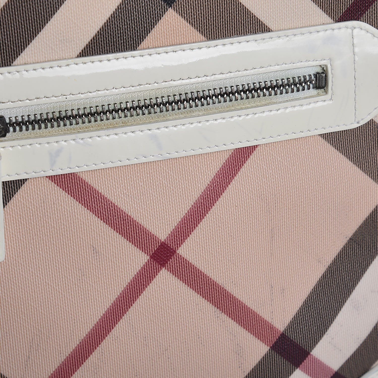 Burberry Nova Check Small Dryden Crossbody Bag White 11 of 14