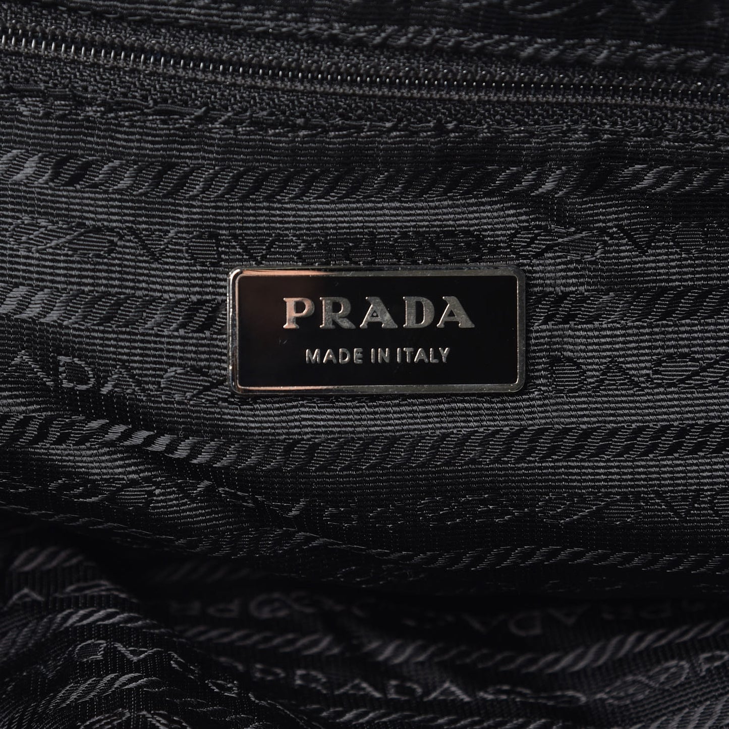 Nylon Vela Medium Backpack Black