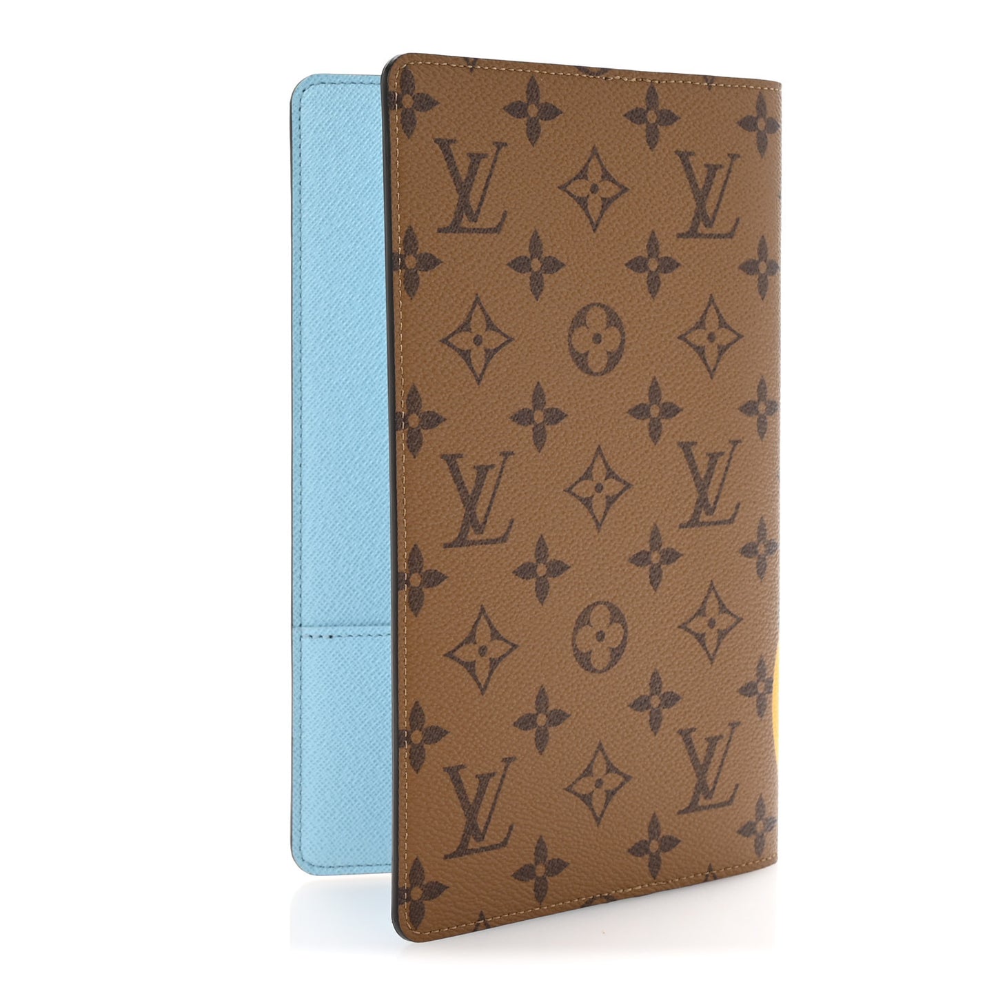 Reverse Monogram Duck Head Emily Notebook Cover MM Yellow