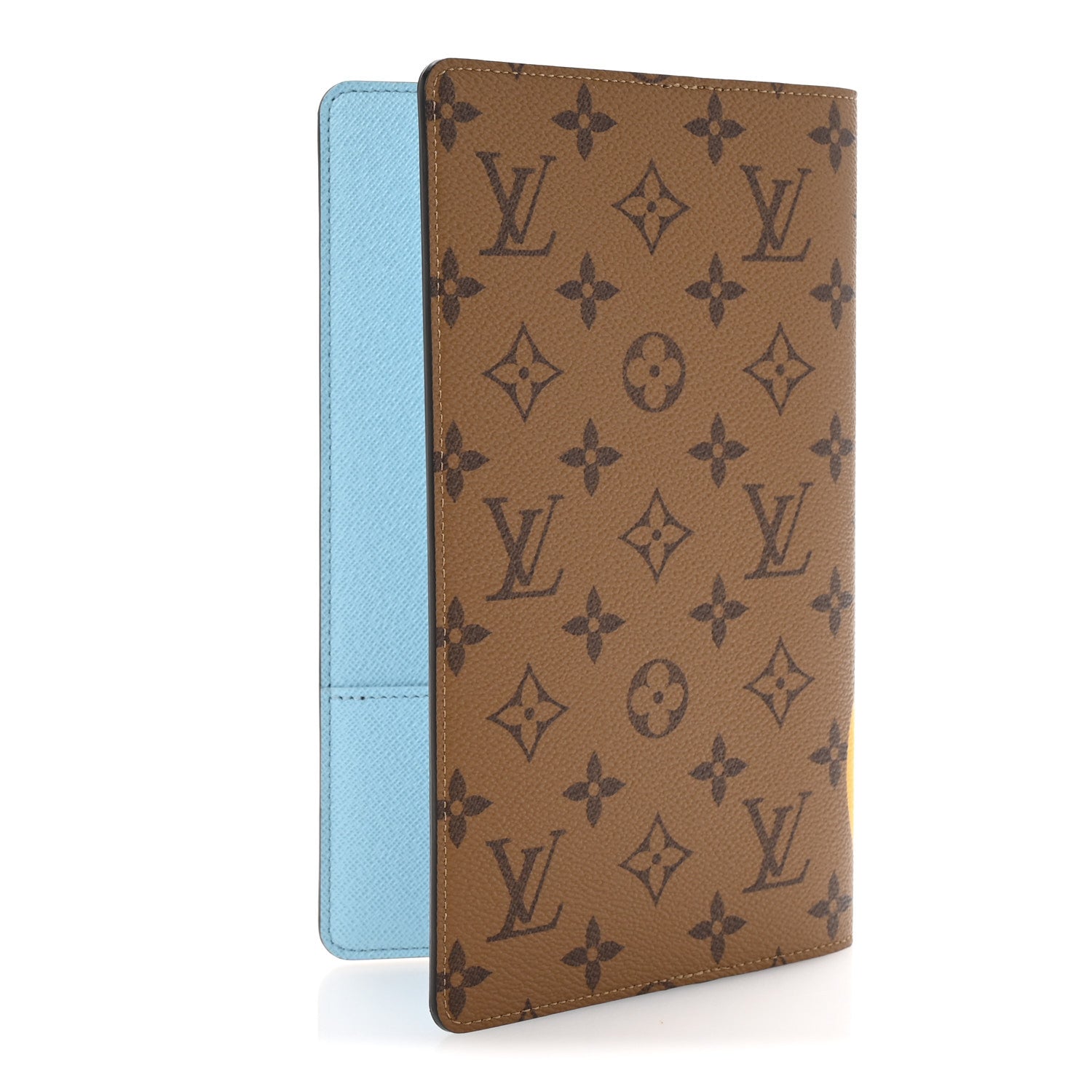 Louis Vuitton Reverse Monogram Duck Head Emily Notebook Cover MM Yellow 3 of 6