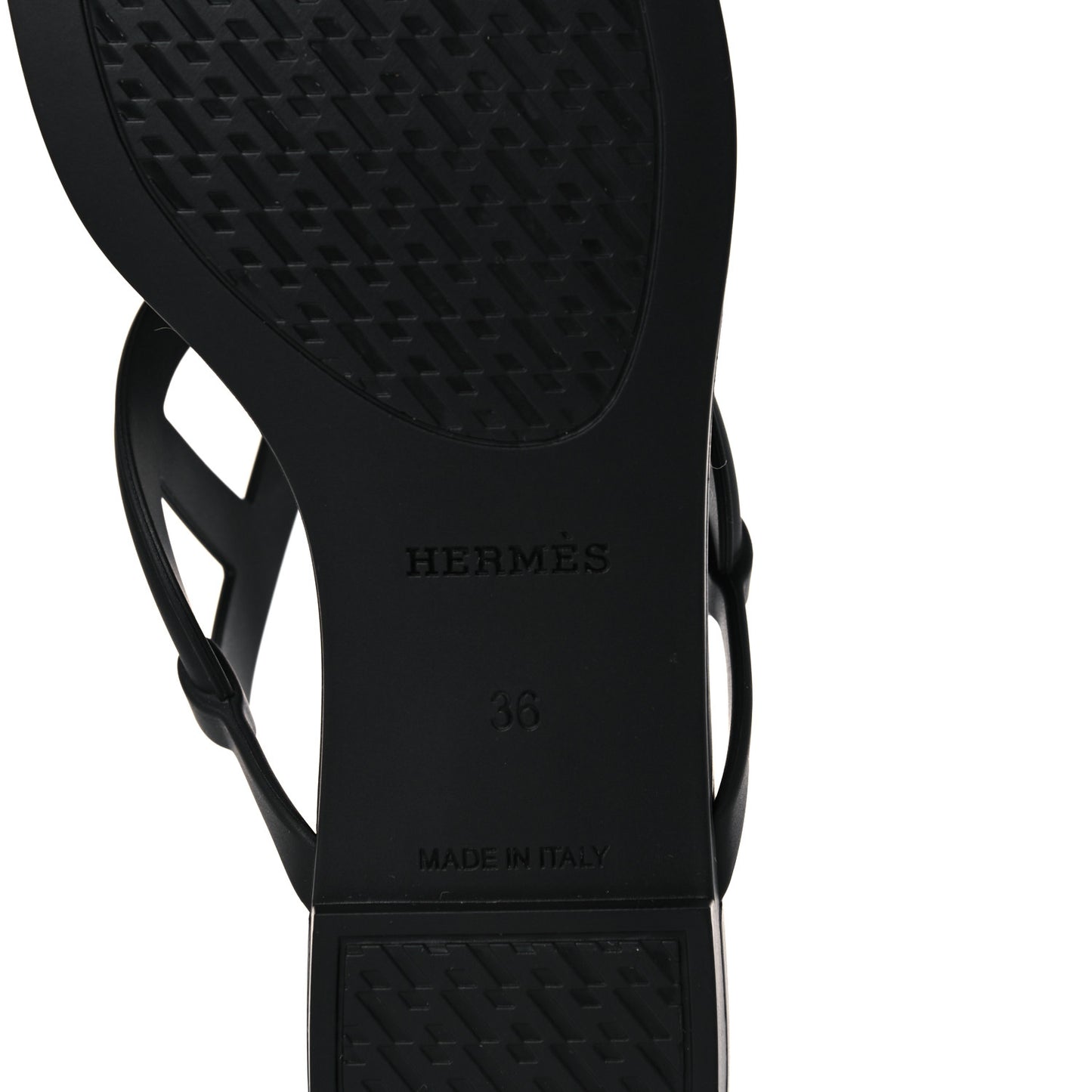 Rubber Womens Egerie Sandals 36 Black