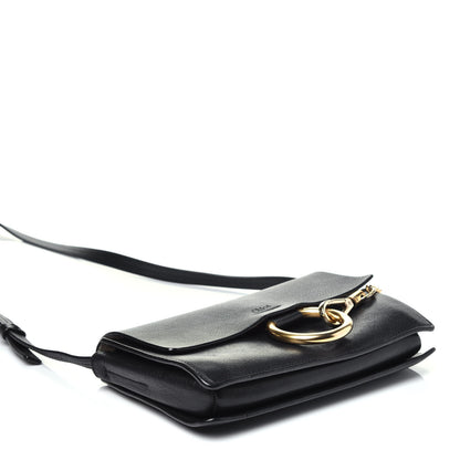 Chloe Goatskin Small Faye Shoulder Bag Black 4 of 9