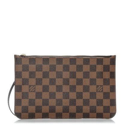 Louis Vuitton Damier Ebene Neverfull MM GM Pochette 1 of 6
