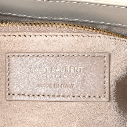 Saint Laurent Smooth Calfskin Le 5 A 7 Hobo Blanc Vintage 6 of 9