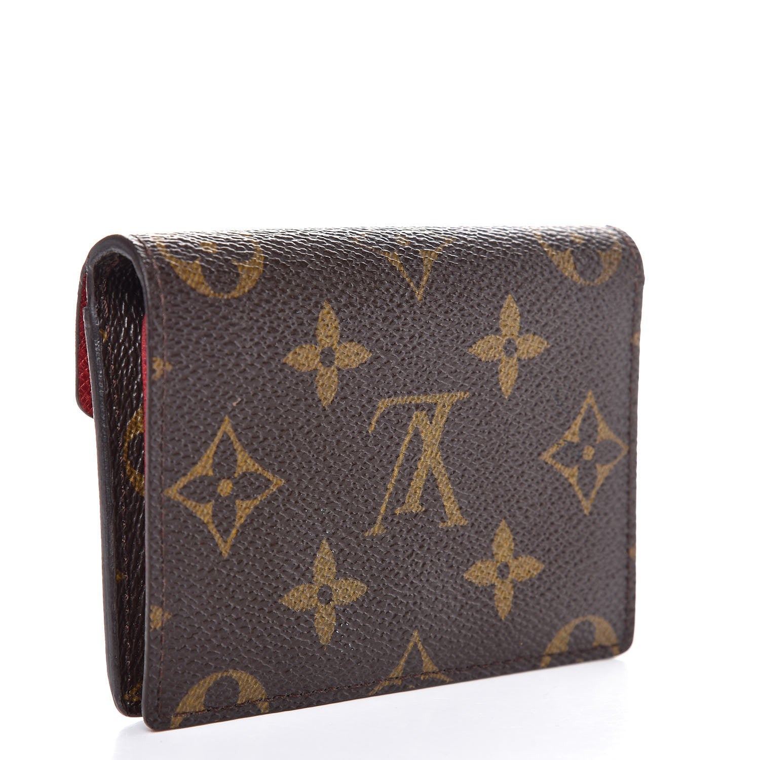 Louis Vuitton Monogram Compact Marie Wallet Rouge 3 of 9