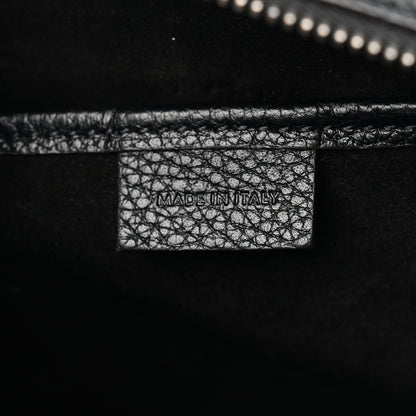Celine Drummed Calfskin Nano Luggage Black 7 of 13