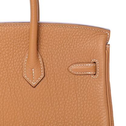 Hermes Togo Birkin 25 Natural Sable 14 of 28