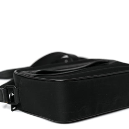 Saint Laurent Lambskin Nylon Small Camp Camera Bag Black 8 of 9