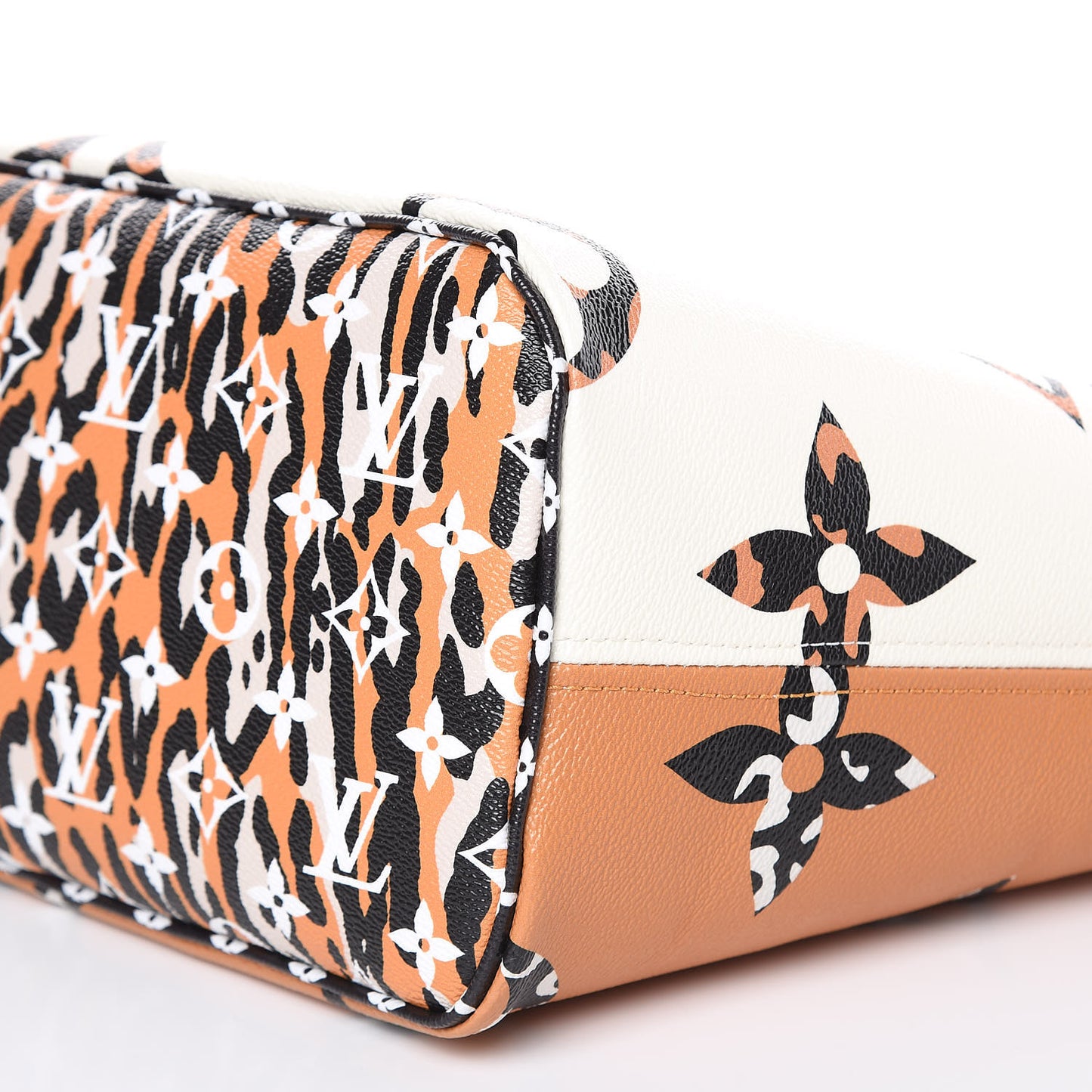Monogram Giant Jungle Neverfull MM Ivory
