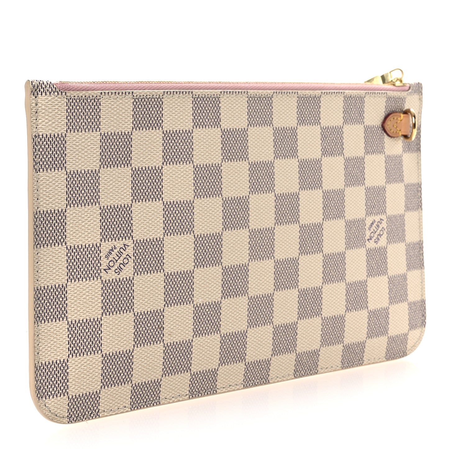 Damier Azur Neverfull MM GM Pochette Rose Ballerine