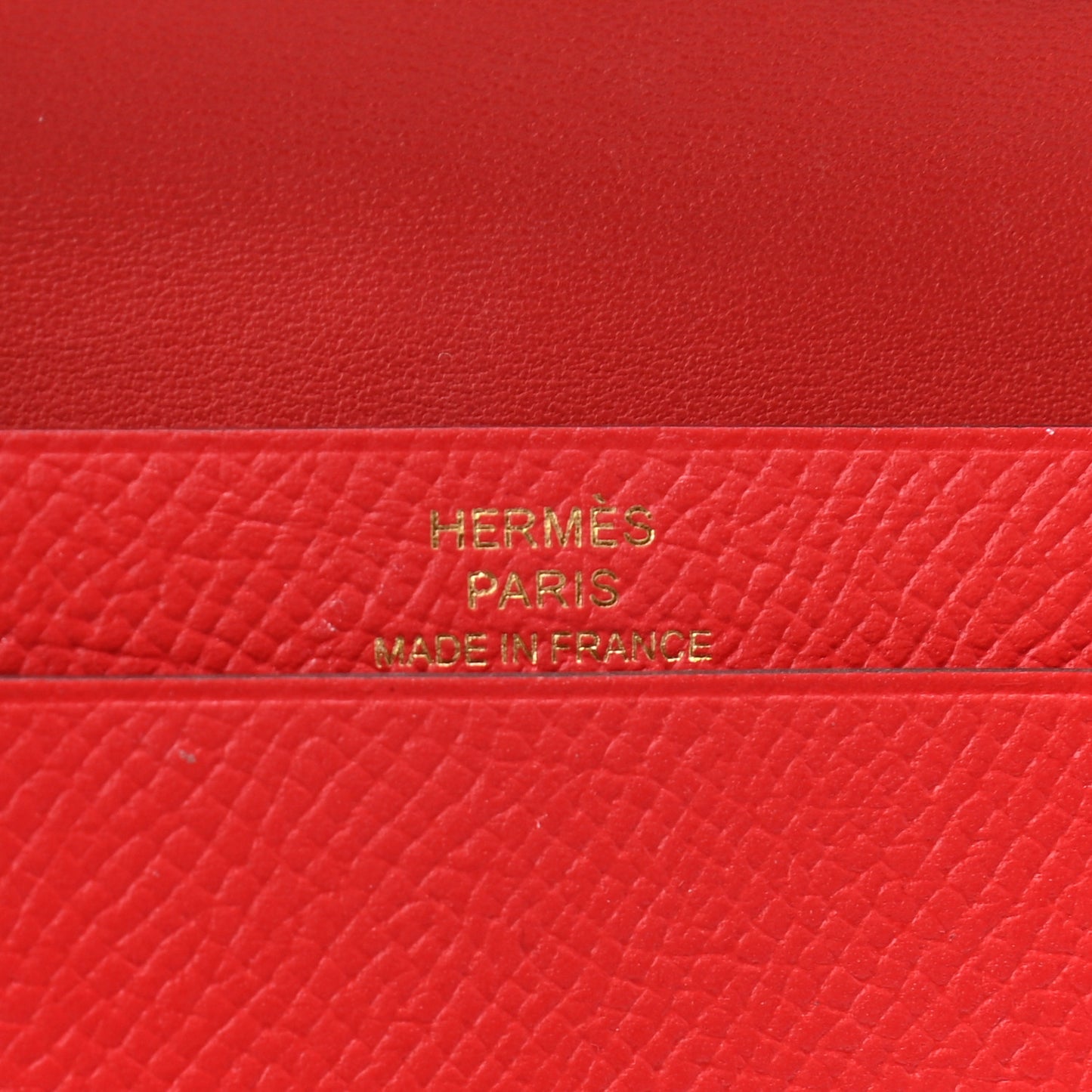 Epsom Bearn Card Holder Wallet Rouge Tomate