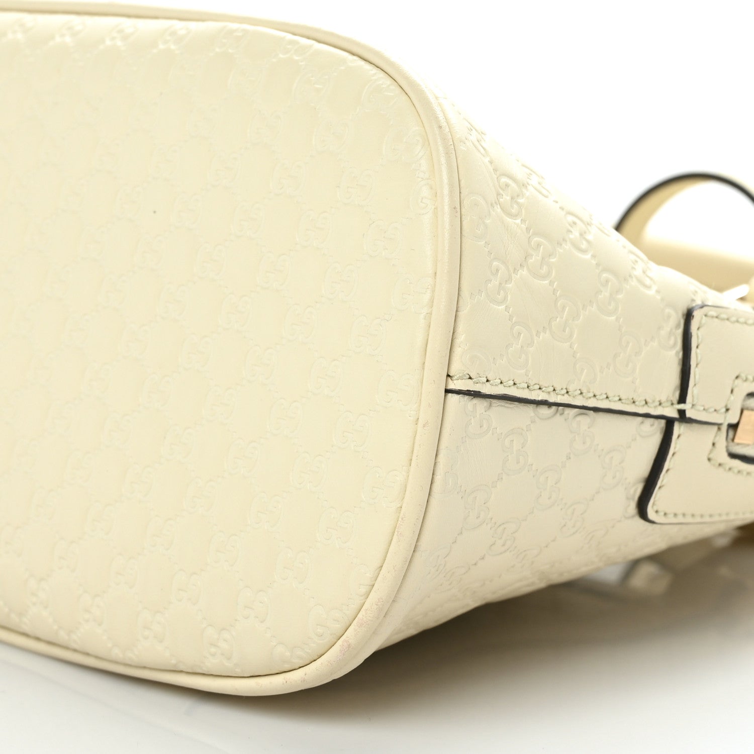 Gucci Soft Microguccissima Mini Dome Bag Ivoire 9 of 11