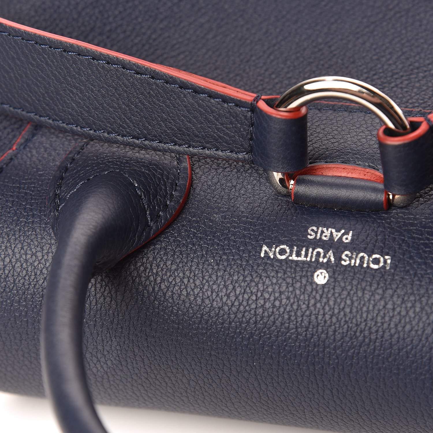 Louis Vuitton Soft Calfskin Lockme Backpack Marine Rouge 11 of 13