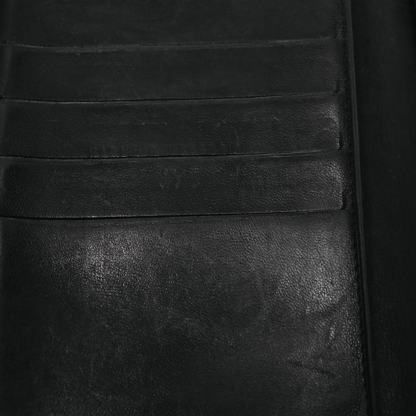 Caviar Timeless CC Zipped Pocket Wallet Black