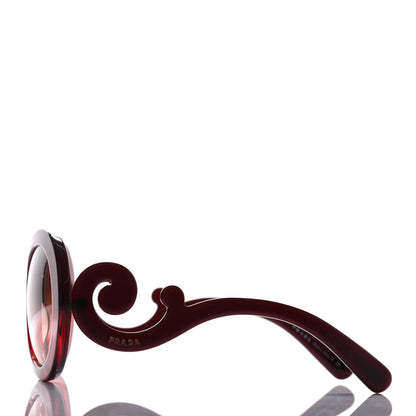 Prada Baroque Sunglasses SPR27N Red 3 of 4