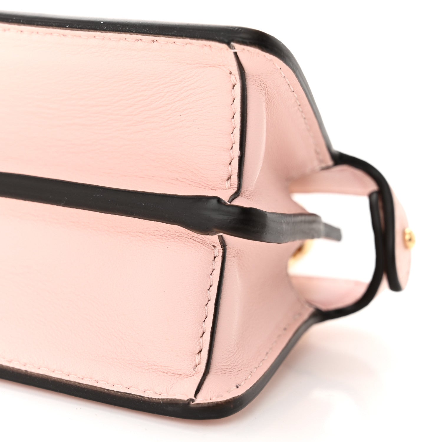 Fendi Shiny Nappa Nano Peekaboo Maxi Handle Satchel Rosa Confetto 10 of 11