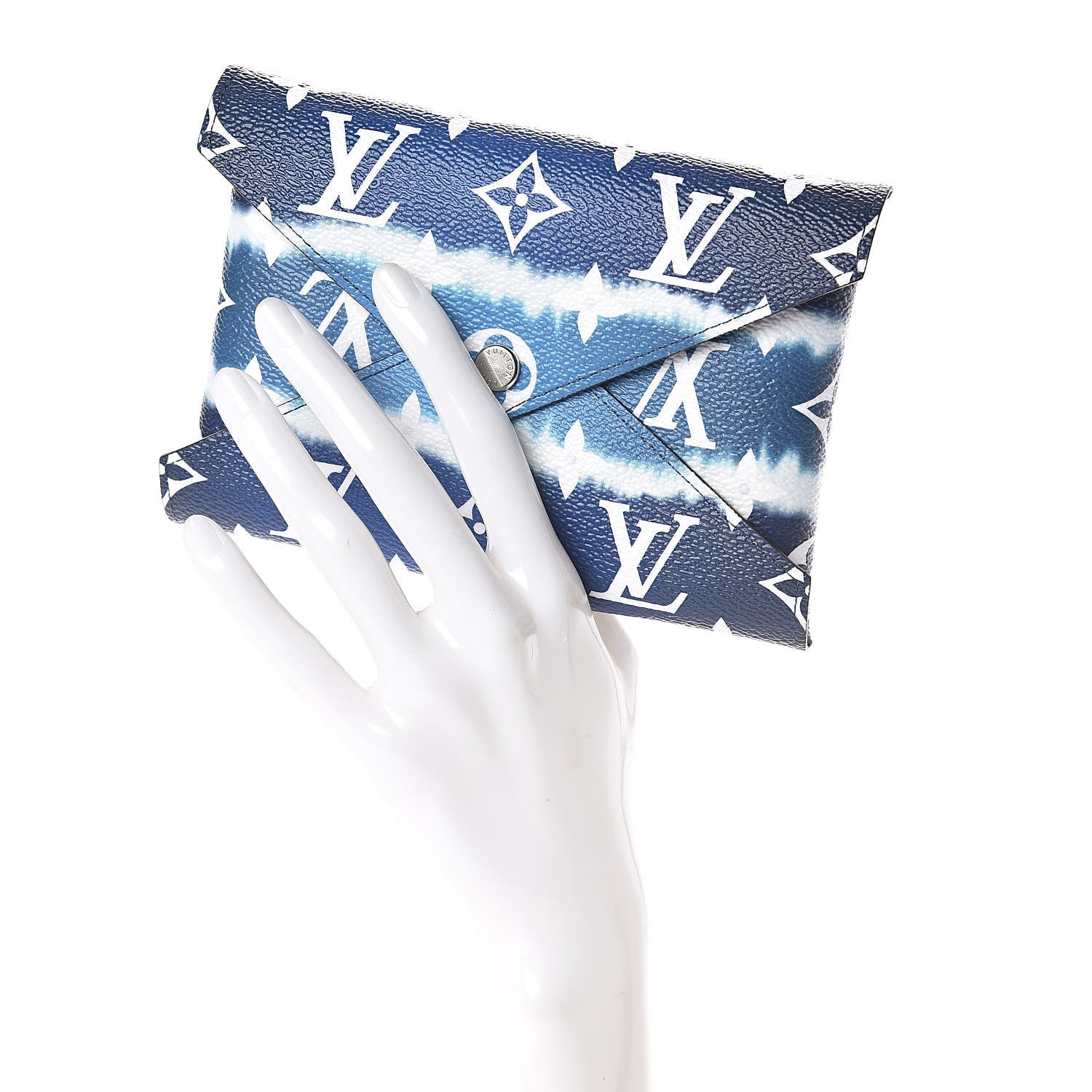 Louis Vuitton Monogram Escale Medium Kirigami Pochette Insert Blue 2 of 6
