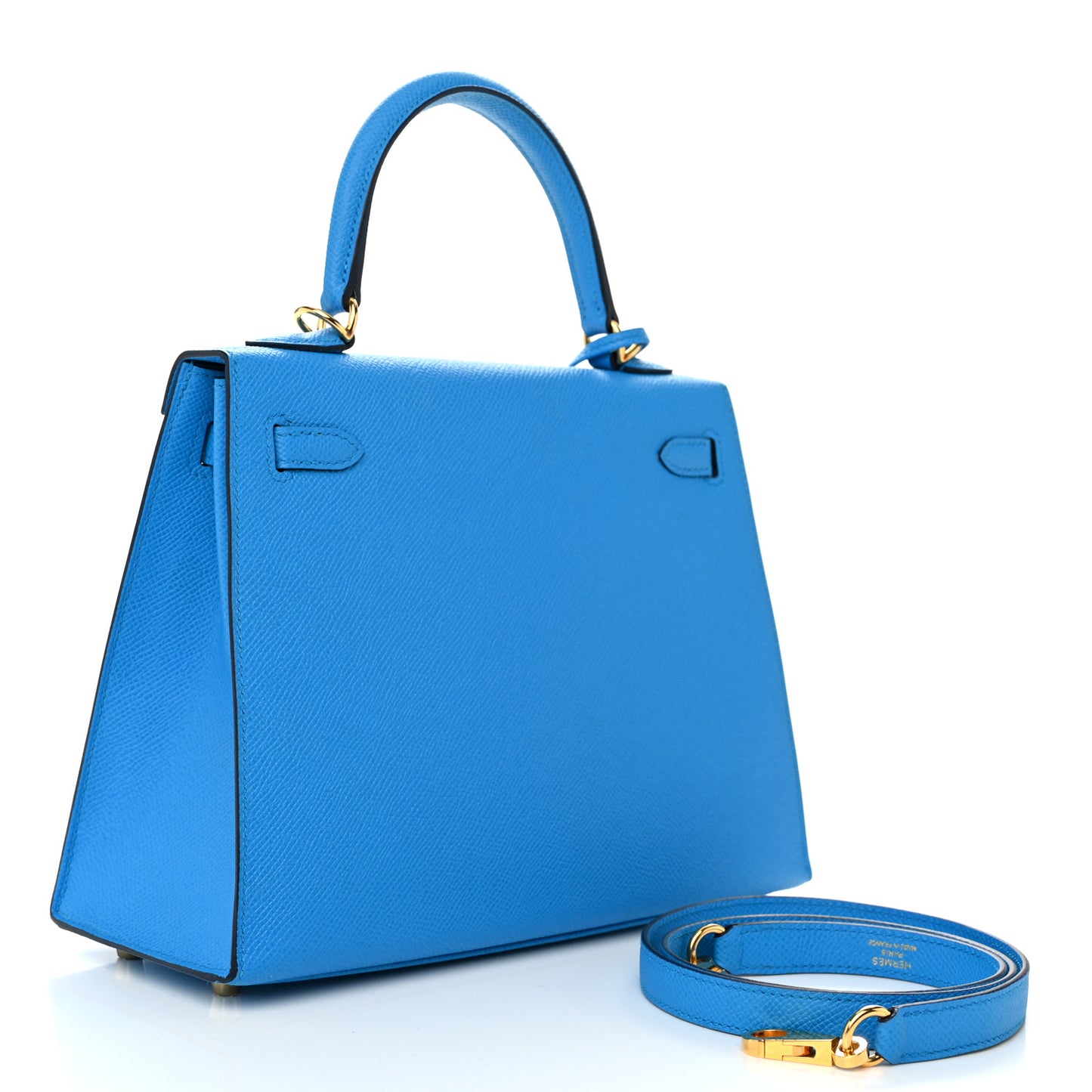 Epsom Kelly Sellier 25 Bleu Frida
