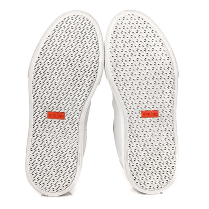 Hermes Calfskin Day Sneakers 38 White 5 of 8