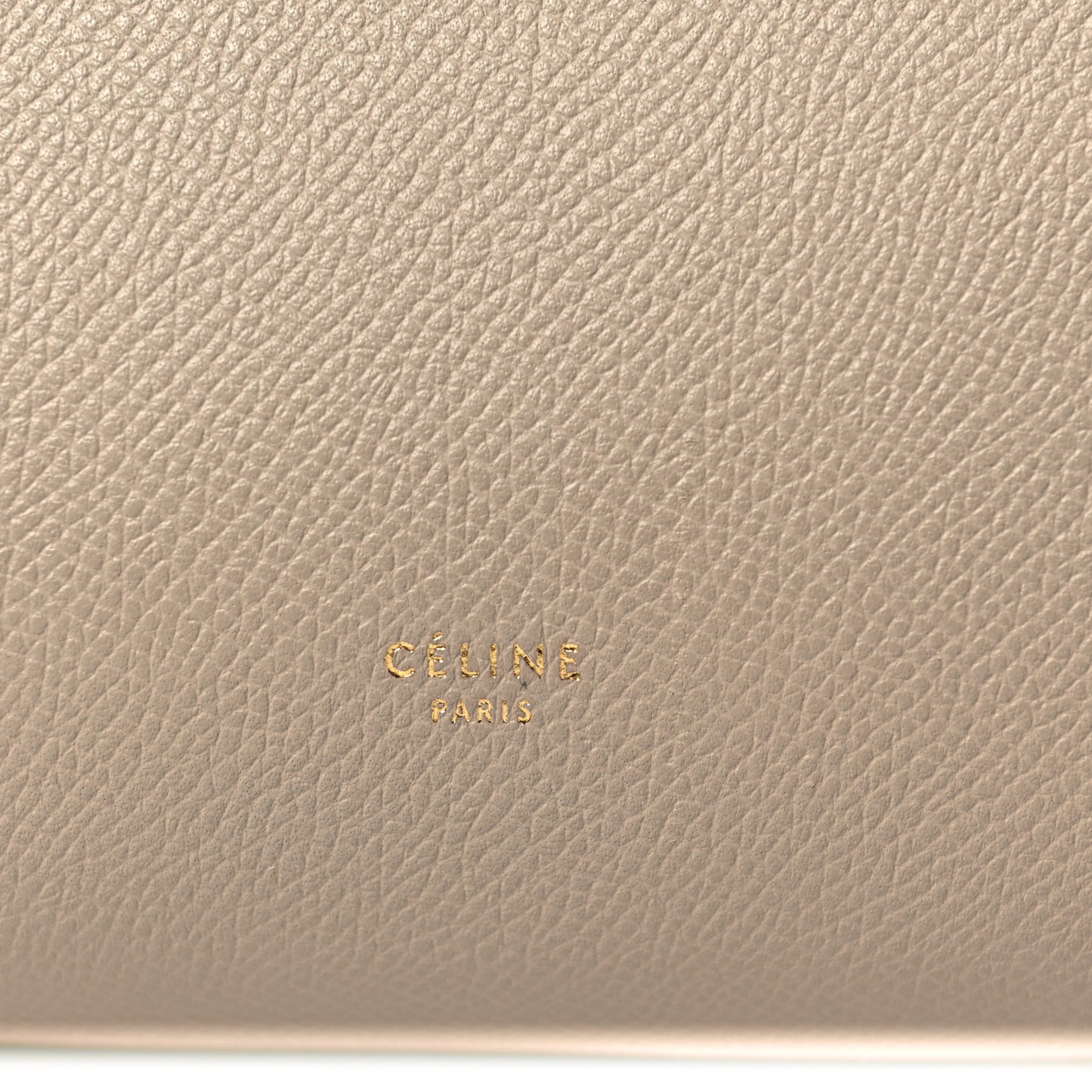 Grained Calfskin Mini Belt Bag Light Taupe
