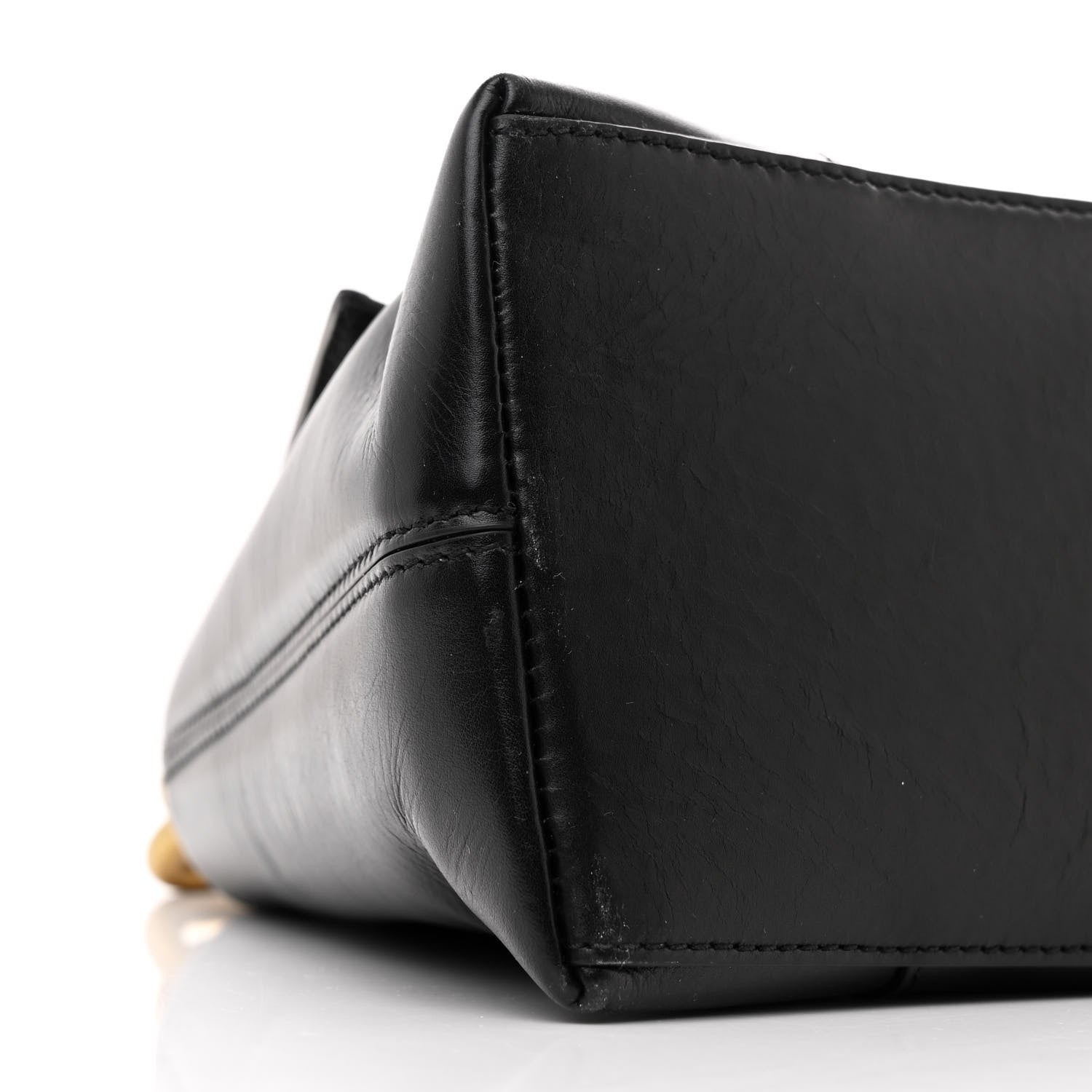 Balenciaga Paper Calfskin S Downtown Chain Shoulder Bag Black 11 of 12