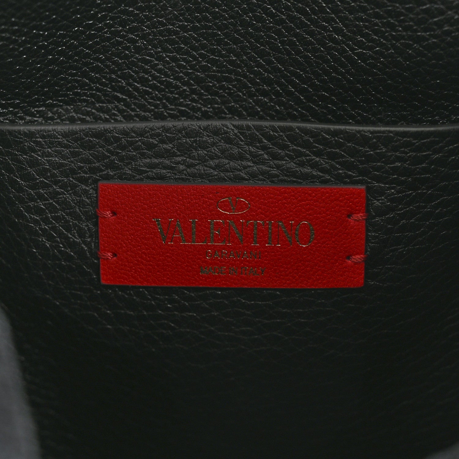 Valentino Garavani Grained Calfskin Rockstud Backpack Black 6 of 9