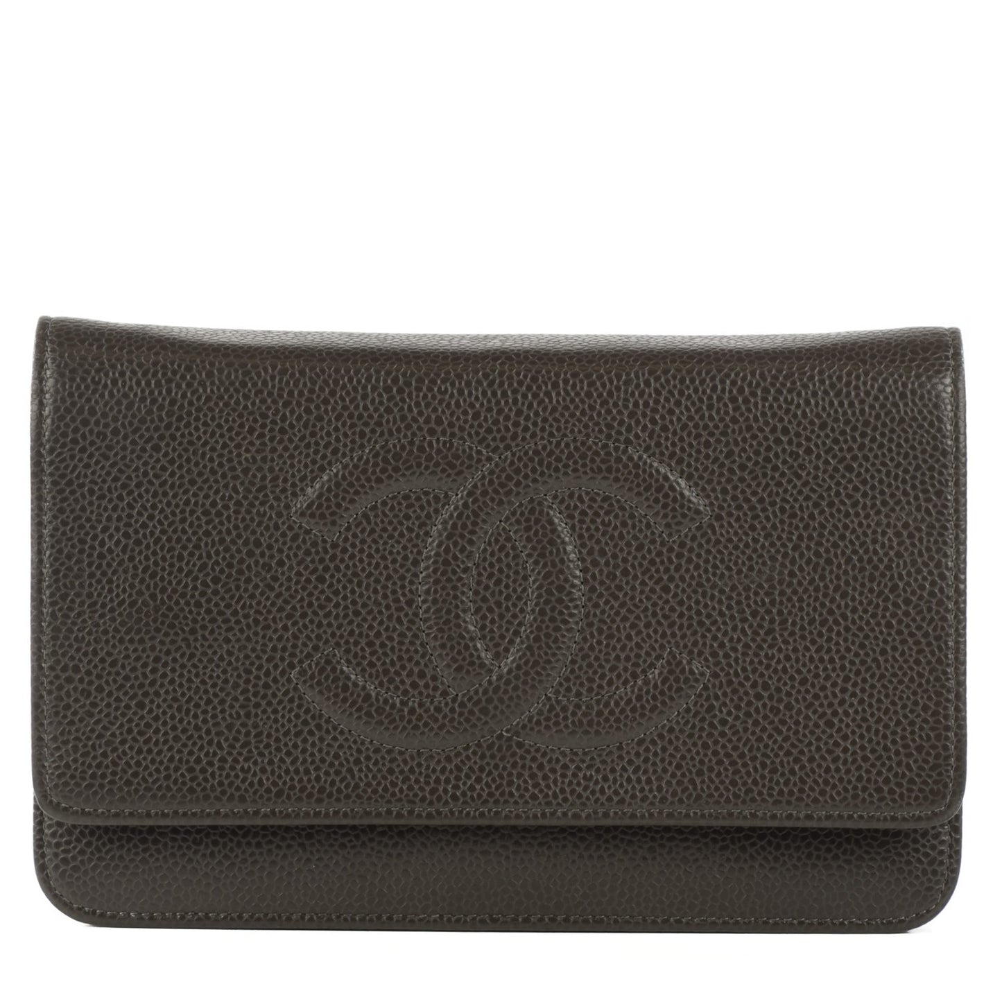 Caviar Timeless CC Wallet on Chain WOC Grey
