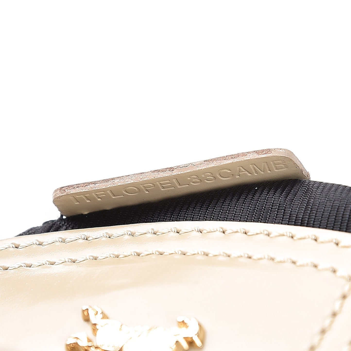 Nylon Quilted Patent Brook Hobo Beige