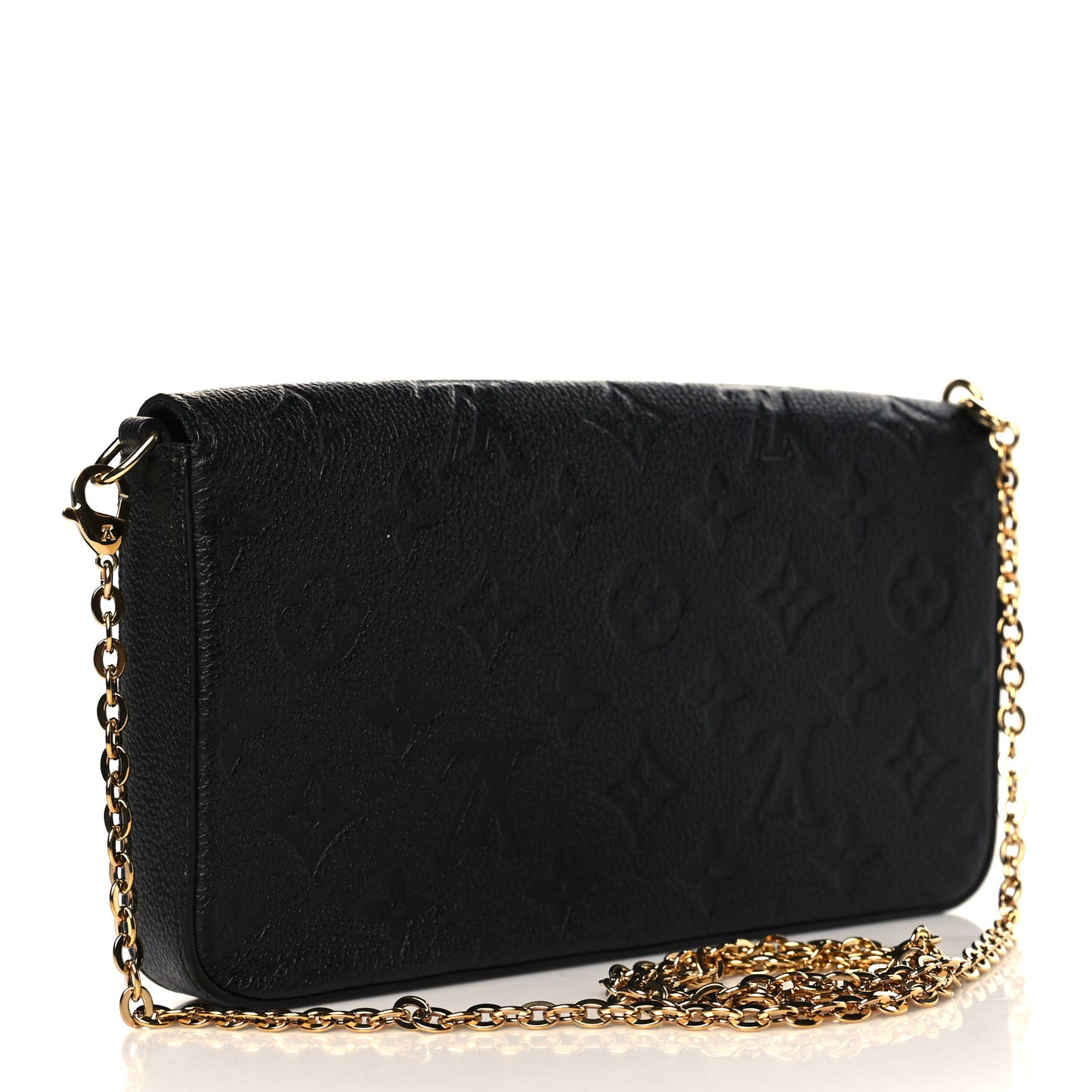 Empreinte Pochette Felicie Chain Wallet Black