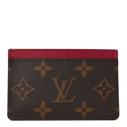 Louis Vuitton Monogram Card Holder Fuchsia 1 of 7