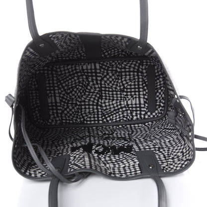 MCM Visetos Medium Liz Reversible Shopper Tote Phantom Grey 8 of 15