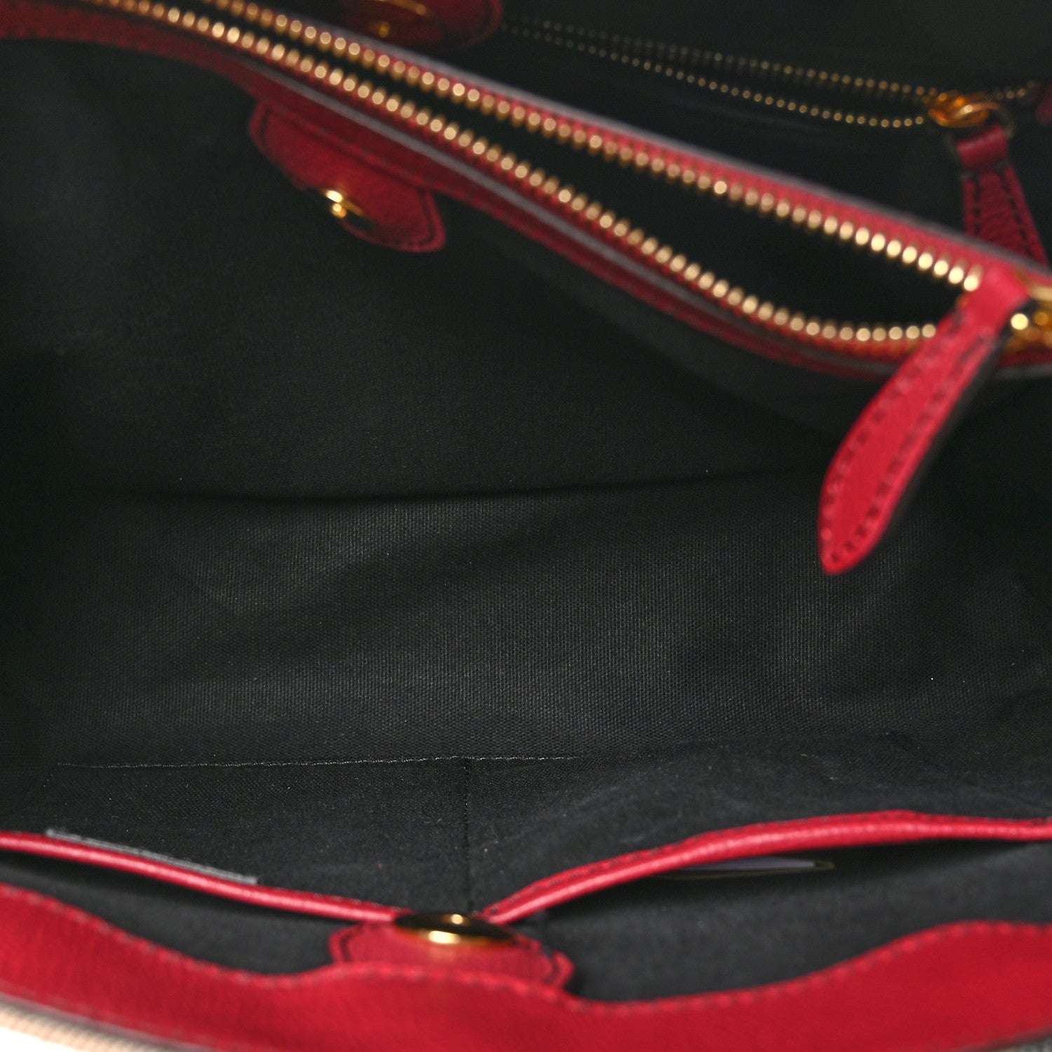 Burberry House Check Grainy Calfskin Medium Banner Tote Russet Red 6 of 10
