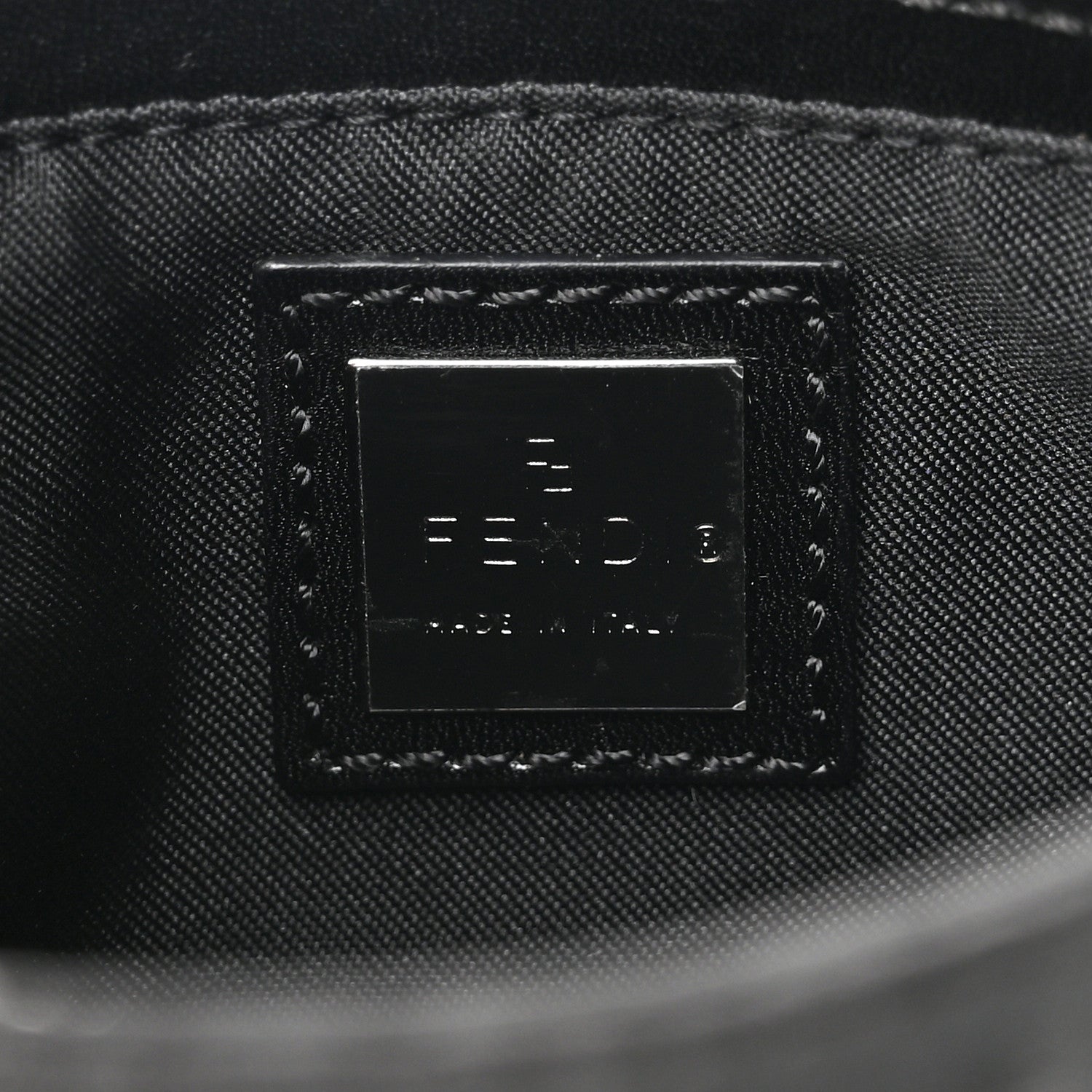 Fendi Zucchino Pochette Black 5 of 9