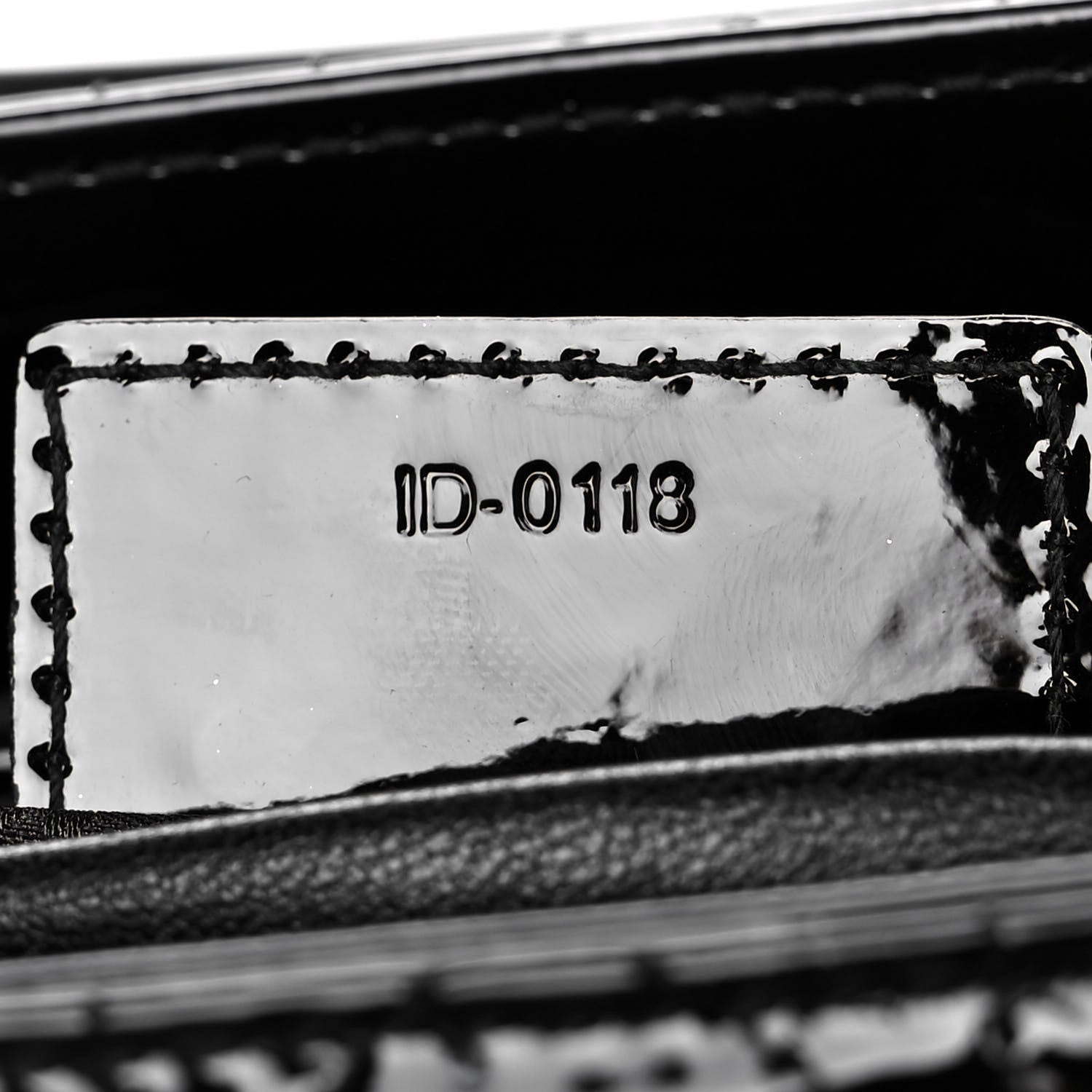 Christian Dior Patent Cannage Medium Lady Dior Black 9 of 10