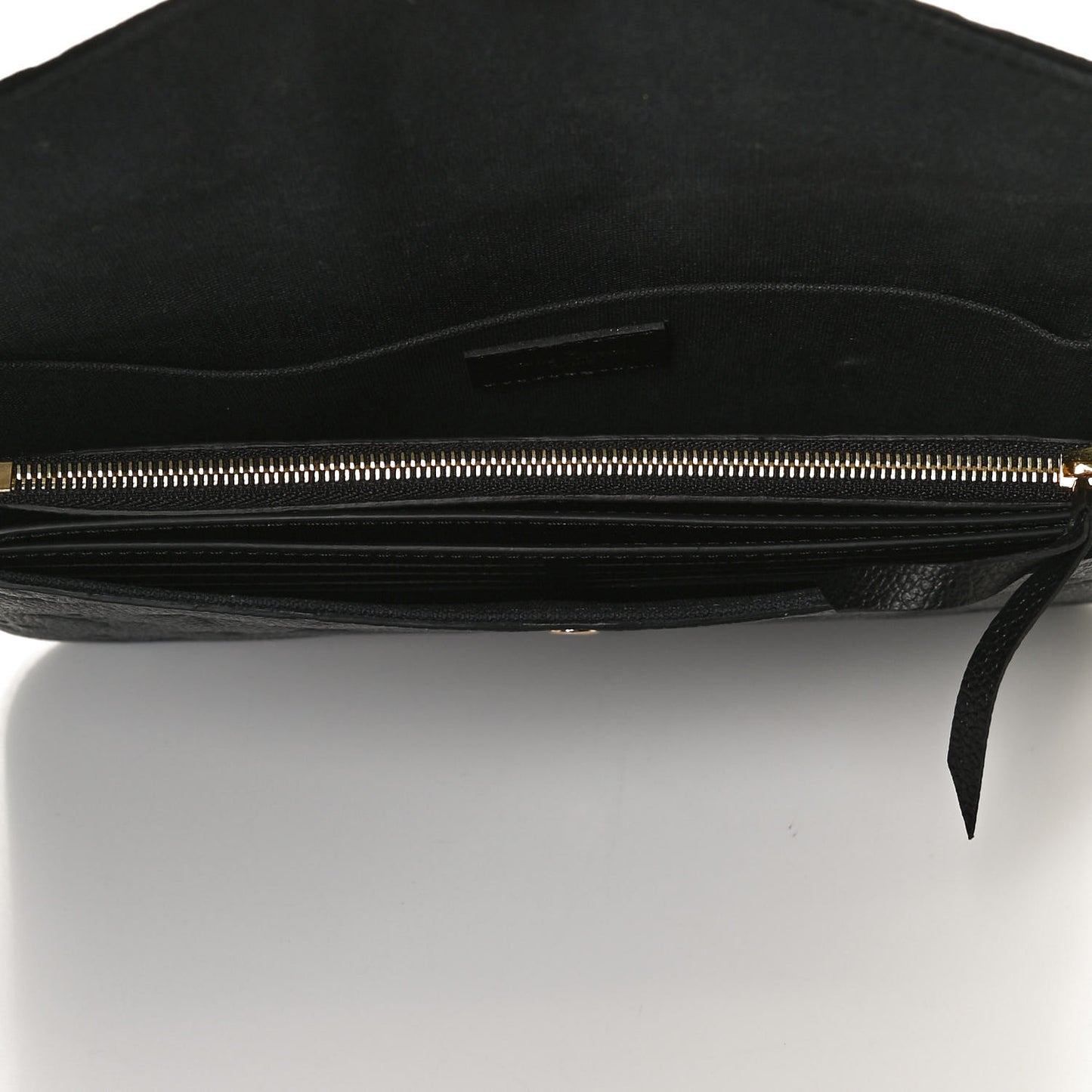Empreinte Pochette Felicie Chain Wallet Black