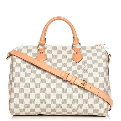 Louis Vuitton Damier Azur Speedy Bandouliere 30 1 of 10