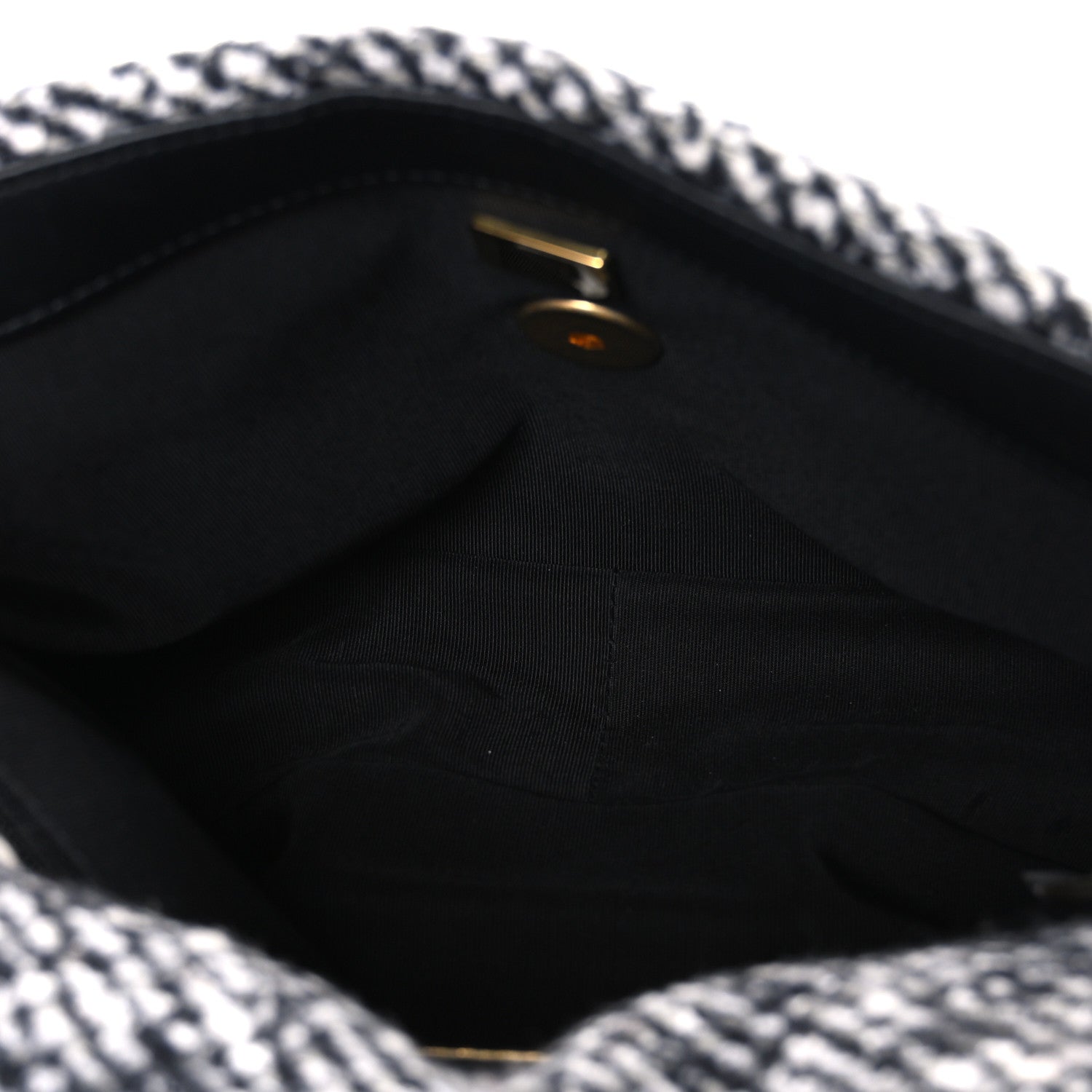 Chanel Tweed Quilted Medium Chanel 19 Flap Grey 5 of 10