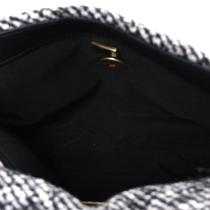 Chanel Tweed Quilted Medium Chanel 19 Flap Grey 5 of 10