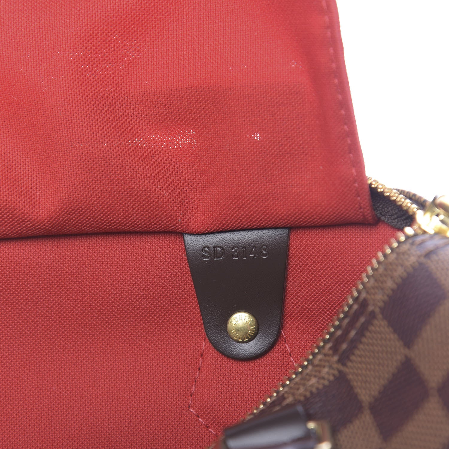 Louis Vuitton Damier Ebene Speedy Bandouliere 25 7 of 13