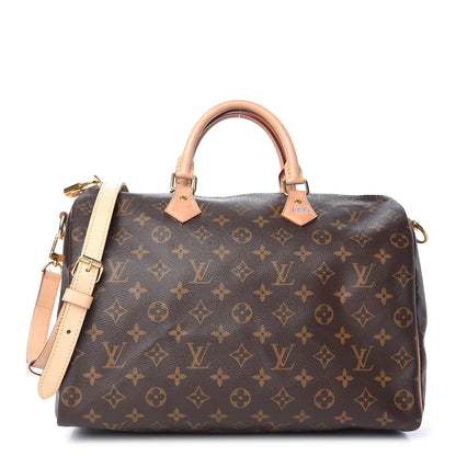 Louis Vuitton Monogram Speedy Bandouliere 35 1 of 9