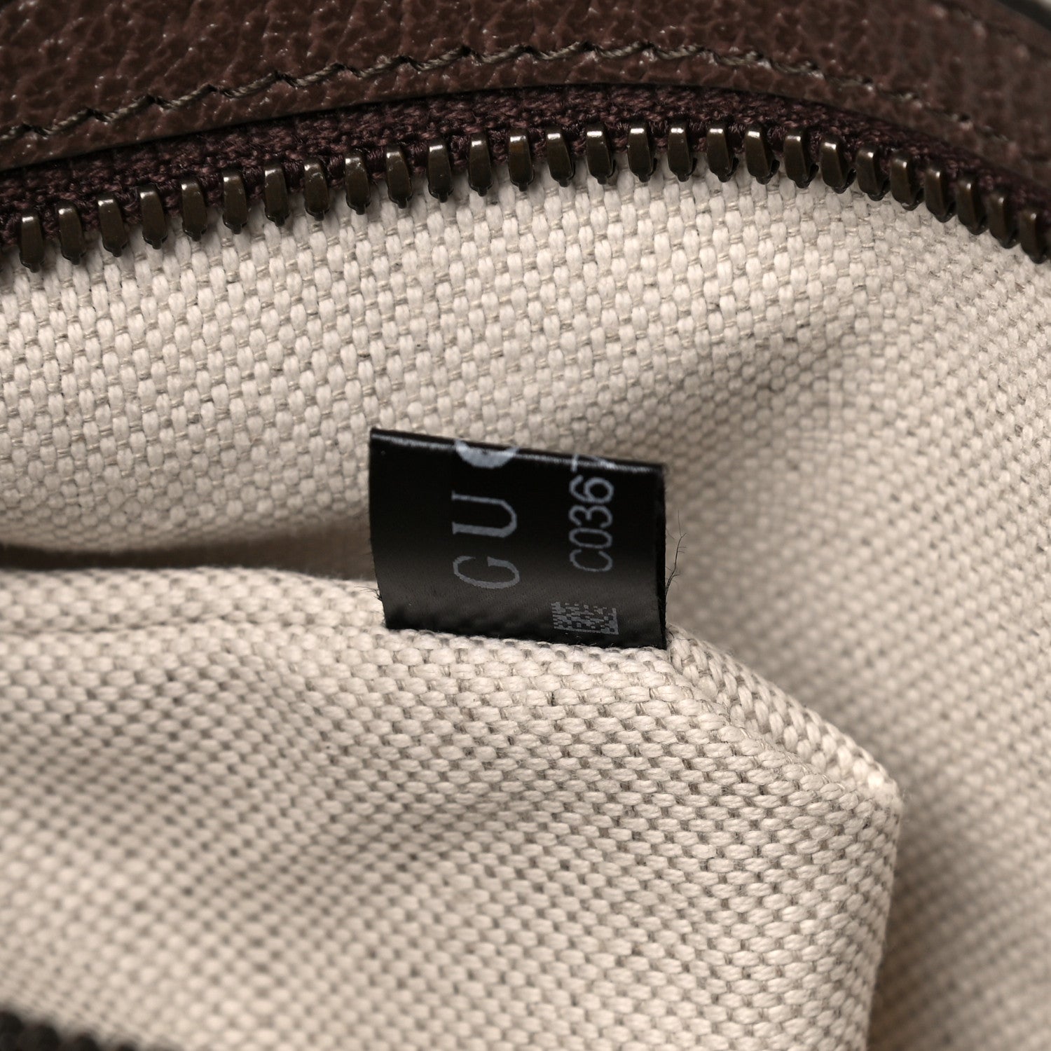 Gucci GG Supreme Monogram Web Small Ophidia Half Moon Hobo Brown 9 of 11