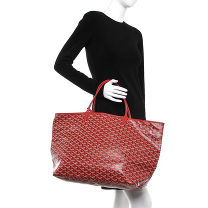 Goyard Goyardine Saint Louis GM Red 2 of 7